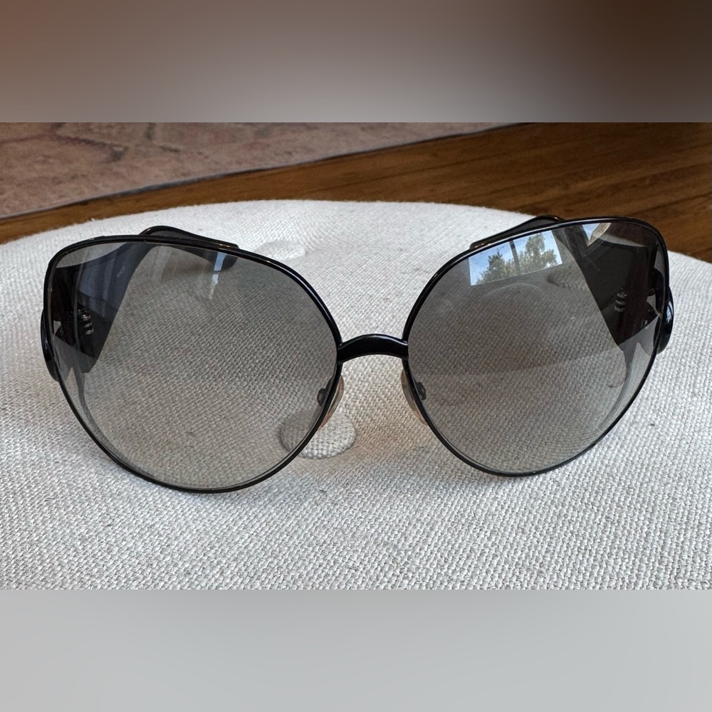 Gucci Sunglasses GG 2794/S 65ZZR  All Black Wrap Vintage Rare Oversized - Picture 2 of 13